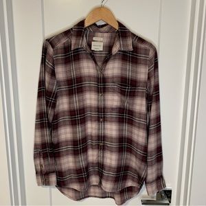 American Eagle Ahh-Mazimgly Soft Plaid Shirt Size M